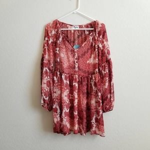 NWT Show Me Your Mumu Sienna Swing Dress Henna XS